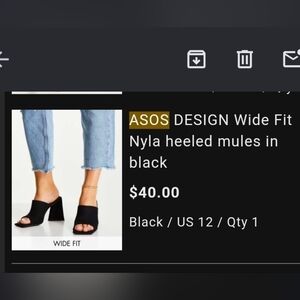 Asos Nyla Mule